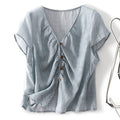 Loose-fitting Lightweight Breathable Minimalist Shirt